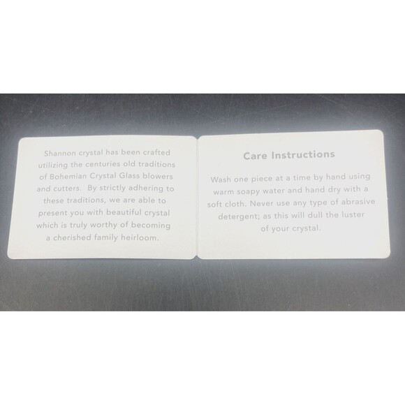 GORGEOUS SHANNON BY GODINGER HATCH CRYSTAL 2.5 OZ SHOT GLASSES Set of 6 NIB - Picture 8 of 8